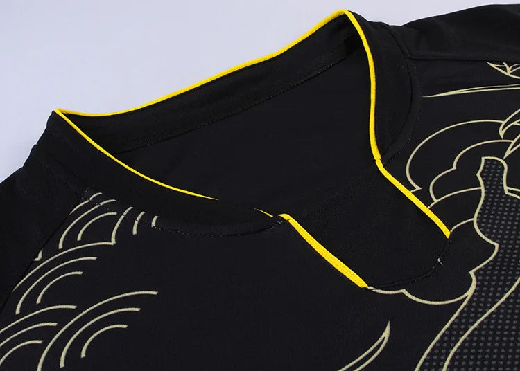 sports CHINA Dragon table tennis Jerseys Shorts Men Women Child kids ping pong Jersey Table tennis Shirt Sets sport soccer shirt