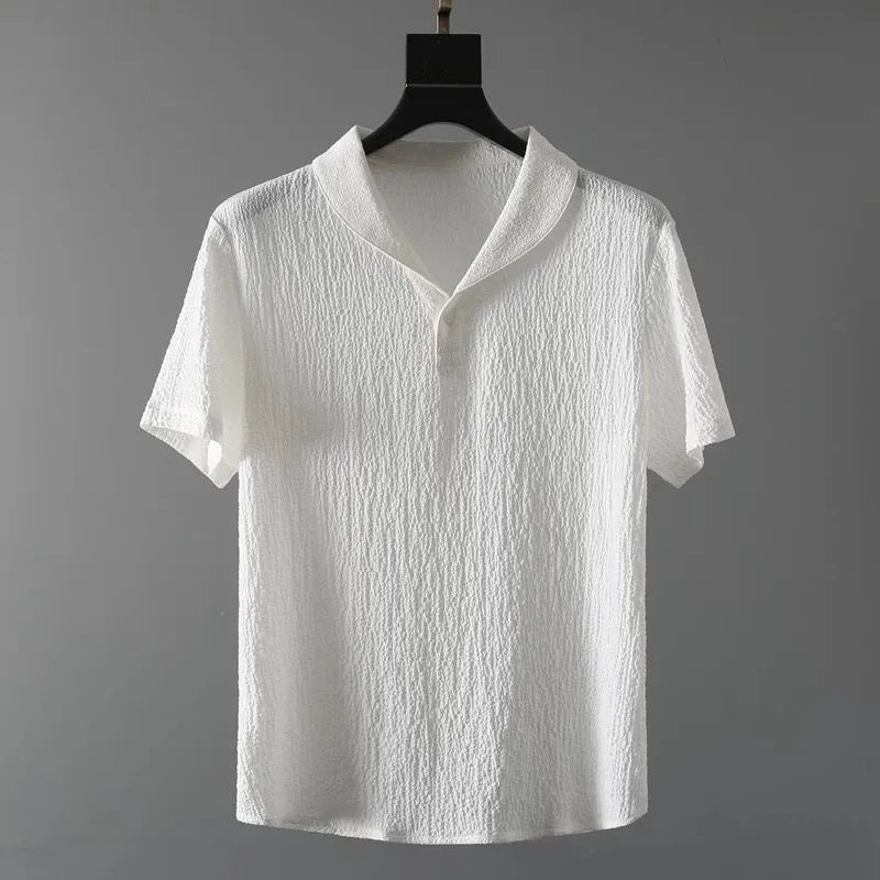 (Shirt + trousers)2026 summer men fashion classic shirt men's business casual fashion shirts men A set of clothes size M-4XL