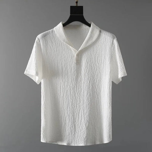(Shirt + trousers)2026 summer men fashion classic shirt men's business casual fashion shirts men A set of clothes size M-4XL