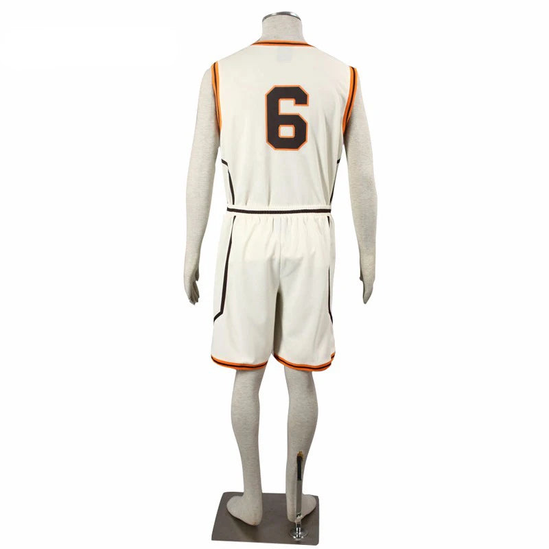 Kuroko no Basuke SHUTOKU No. 6 10 Midorima Shintaro Basketball Cosplay Costume Jersey Costume Sports Uniform