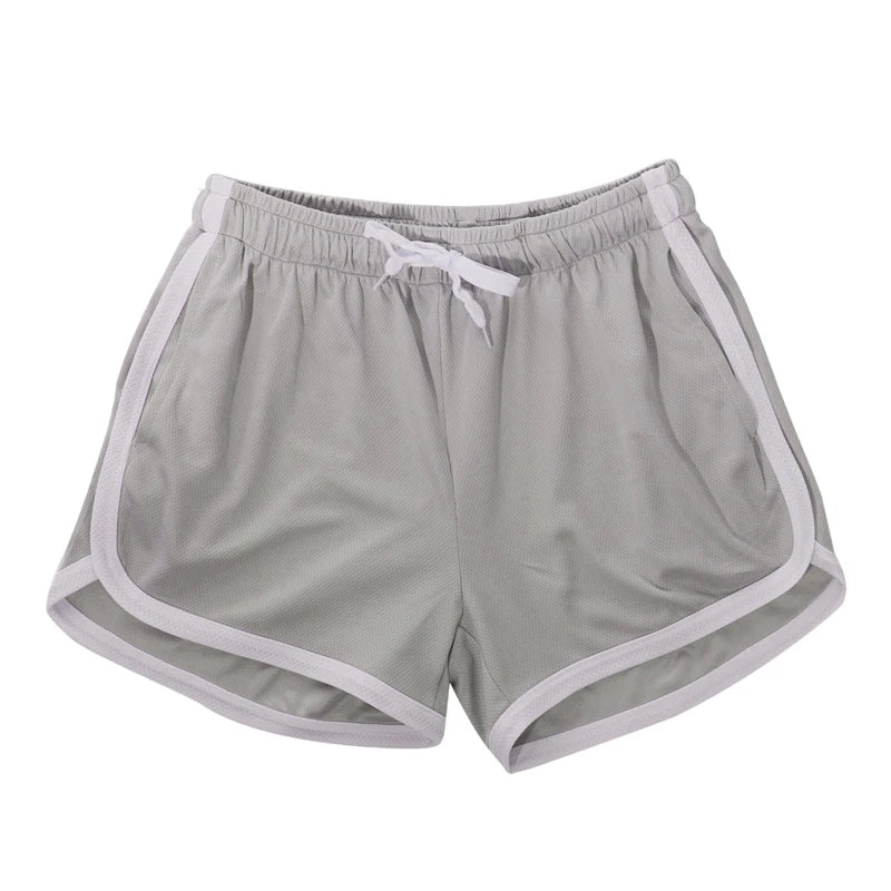 2020 Summer Mens Sport Shorts Fashion Solid Color Slimd Fit Elastic Waist Short Pants Workout Gym Runing Quick Dry Shorts