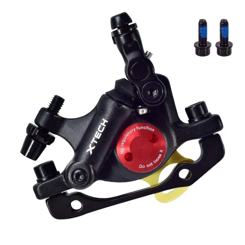 ZOOM Bicycle Hydraulic Disc Brake MTB Mountain Road Bike Bicycle Hydraulic Oil Line Pulling Disc Brake XTECH HB100 Front & Rear