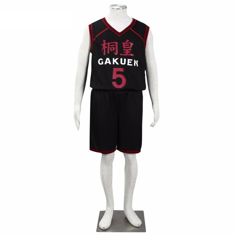 Anime Jersey Kuroko No Basuke Cosplay Costume Too Gakuen School Basketball Team Sport Outfit Aomine Daiki Jersey