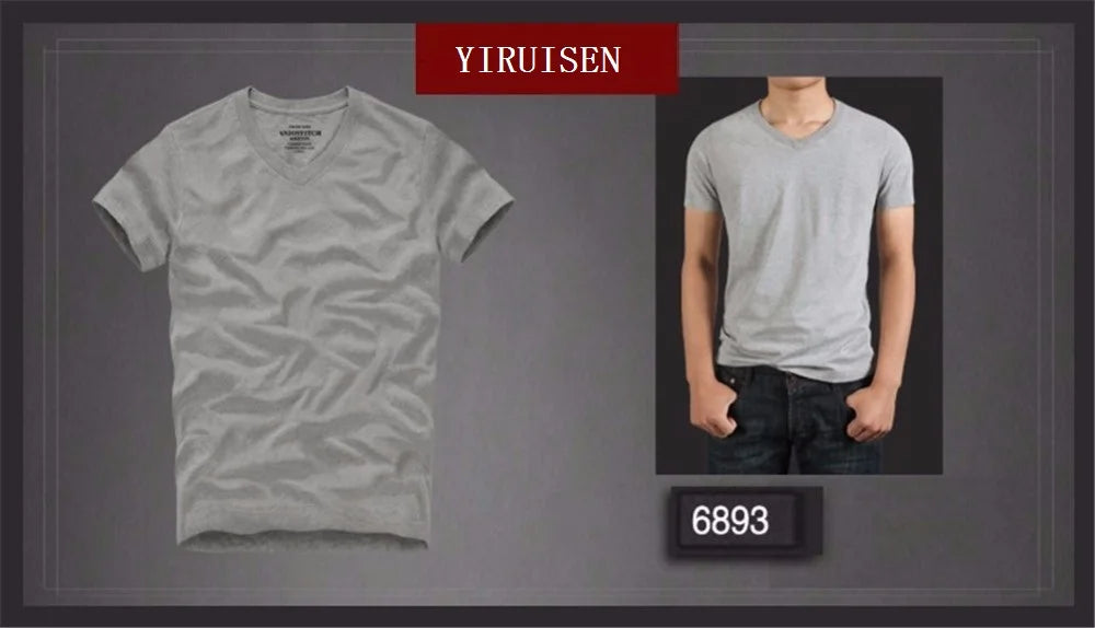 Summer t shirt 2018 new 100% cotton solid t-shirt men short sleeve camiseta