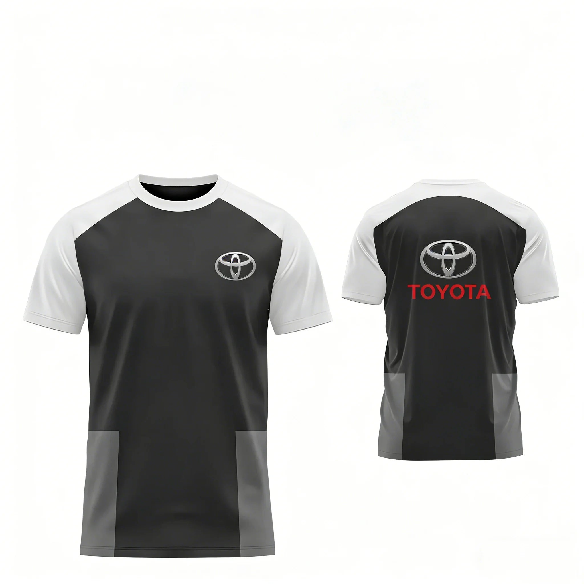 Toyota GR Gazoo Racing Men's Short-sleeved Round-neck T-shirt Summer Comfortable Breathable Quick-drying Top for Racing