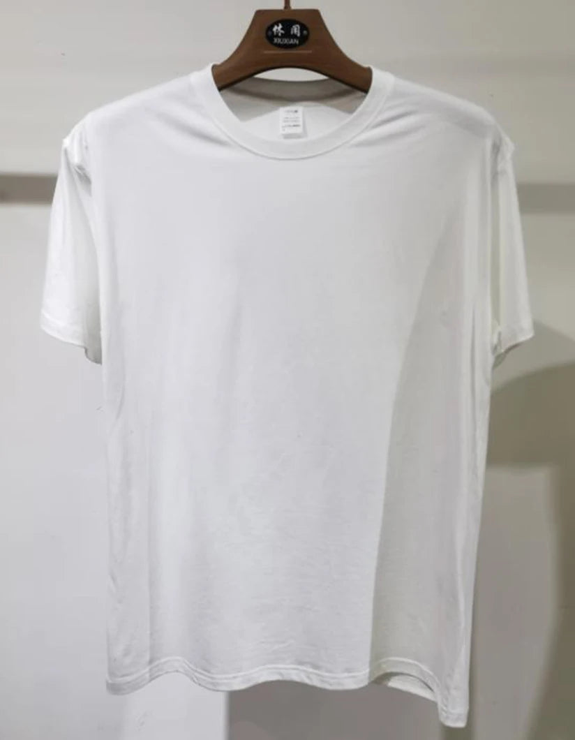 100% Cotton T Shirt Unisex Plain White Crew Neck Tshirt Coton Herren T-shirt Uomo Blank Black T Shirt For Men Playeras De Hombre