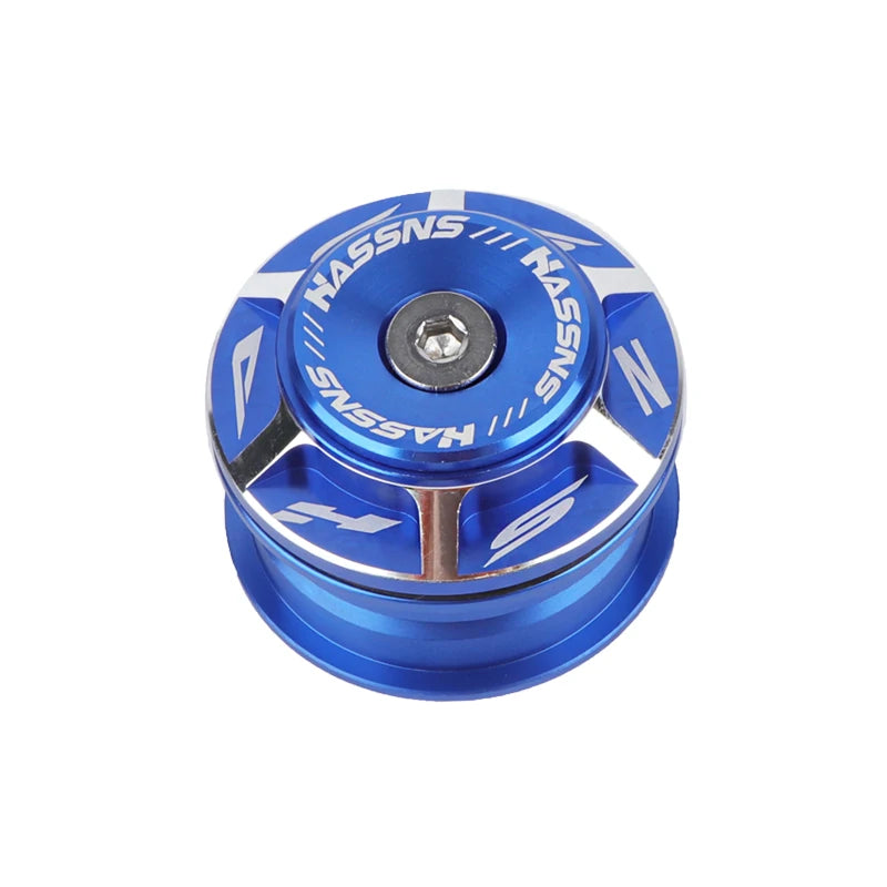 1 1/8 Inch 44mm Integrated MTB Headset Tapered Straight Tube Fork Bicycle Steering Bearing With Top Cap For Mountain Bike