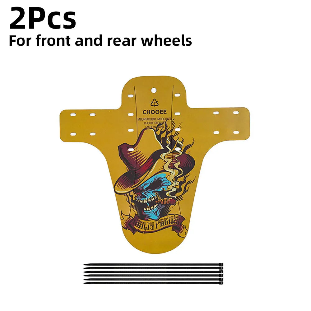 2Pcs Bicycle Fenders Front/Rear Tire Wheel Universal Mudguard MTB Road Bike Wings Fenders Cycling