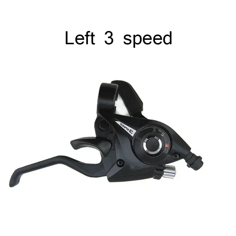 Bike Derailleurs 3x7 21 Speed Switch MTB Bicycle Shifter Levers Brake with Shift Cable Cycling Disc Handle for Bike Trekking