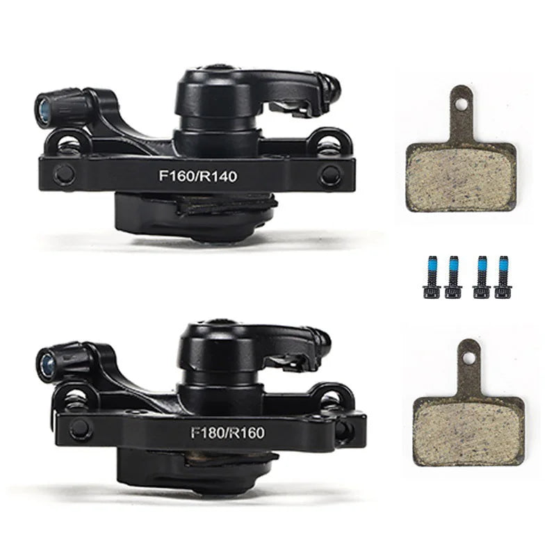 Bicycle Brake Caliper Aluminum Alloy Mechanical Brake Calipers Road Mountain Bike Disc Brake Caliper Bicycle Accessories