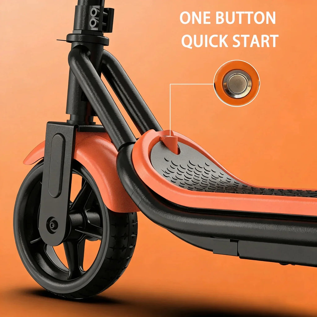 Electric Scooter 110w 24v 2.5ah Battery 10–14km/H Safe Speed Foldable Lightweight Aluminum E-Scooter For Adults & Kids & Teens