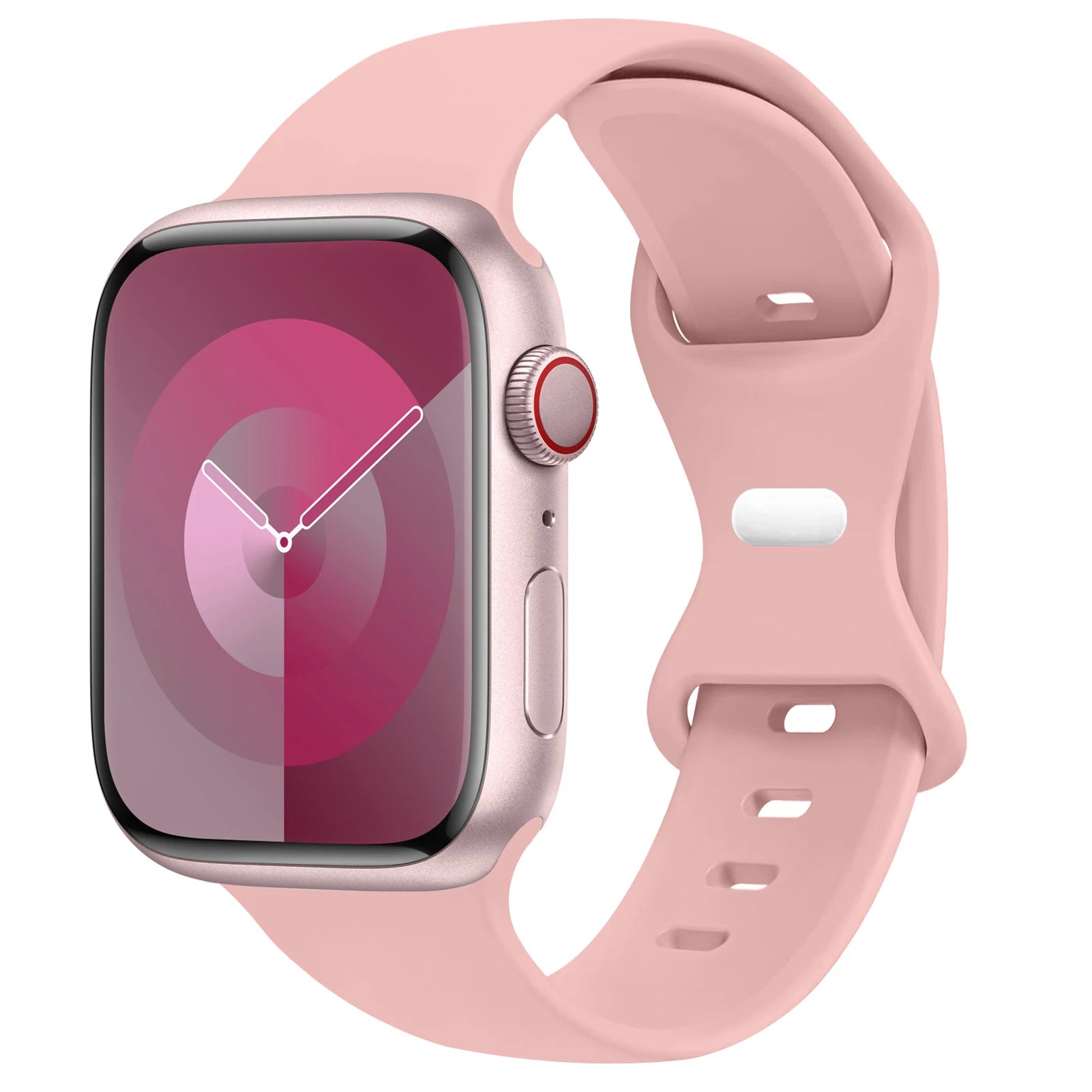 Silicone Strap For Apple Watch Band 44mm 45mm 41mm 40mm 49mm 42mm 38mm 46MM Sport Bracelet iWatch Series Ultra 2 SE 10 9 8 7 6 5