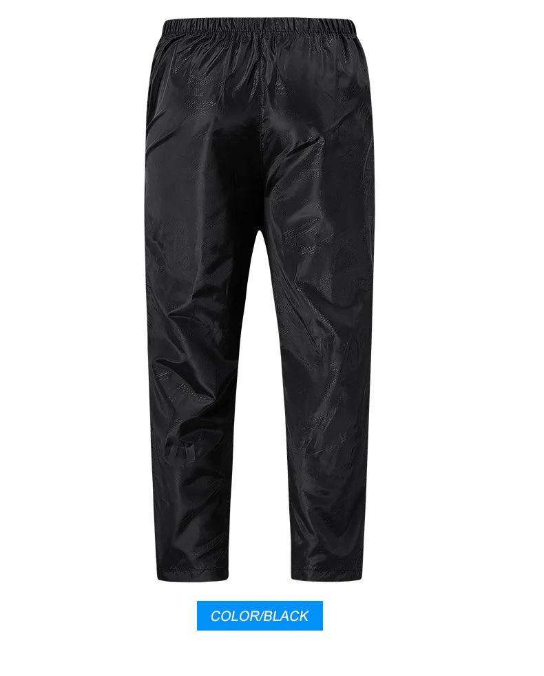 LNGXO Waterproof Hiking Pants Unisex Camping Trekking Climbing Rain Pants Outdoor Sports Quick Dry Mountain Women Men Trousers