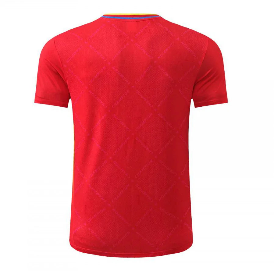 Free Custom Name 2025 China Team Table Tennis Shirts Men Women, Children ping pong t shirt Table tennis clothes Badminton Shirts