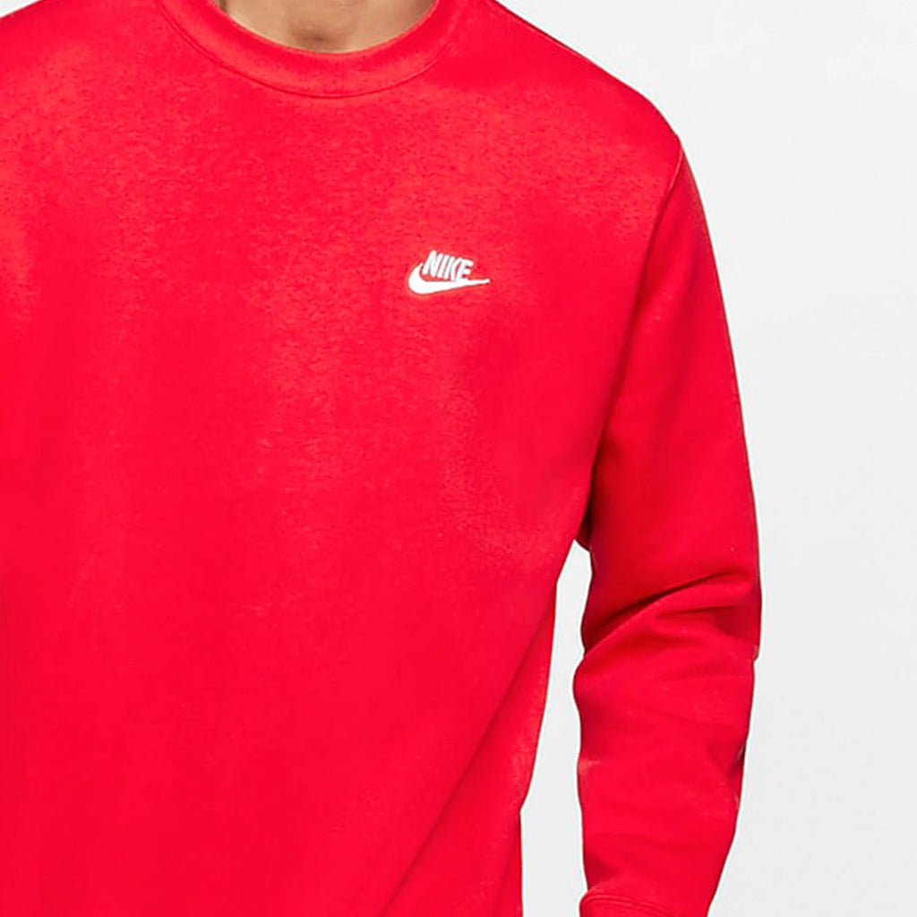 Nike Official Authentic Men's Fleece Knit Round Neck Sweatshirt Pullover BV2663-657