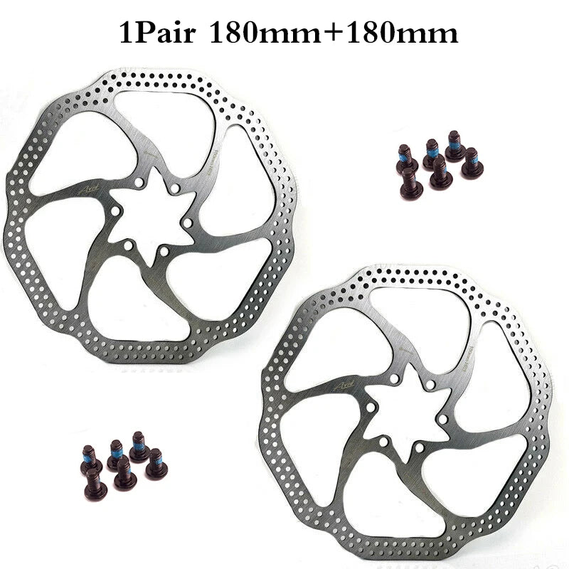 2PC AVID Rotor Bike Brake Rotor Disc MTB 160mm 180mm 203mm Bicycle Rotor For Sram Rotor Brake Mountain Bike Hydraulic Brake Part