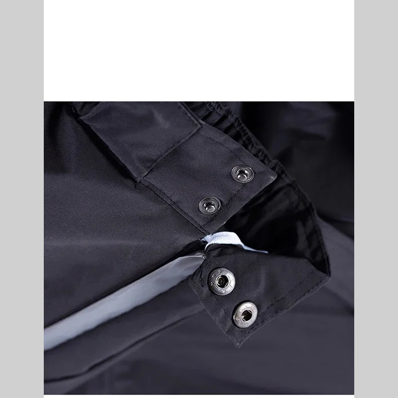 Winter Motorcycle Pants Windproof Warm Leg Cover Outdoor Cycling Knee Pad Fall-Proof Guard External Wear-type Detachable Knee