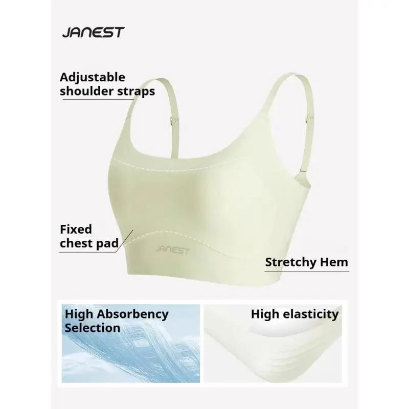 Women's Seamless Invisible Bra – Non Sheer Fabric, Bust Minimizer Style, Smooth Under Clothing