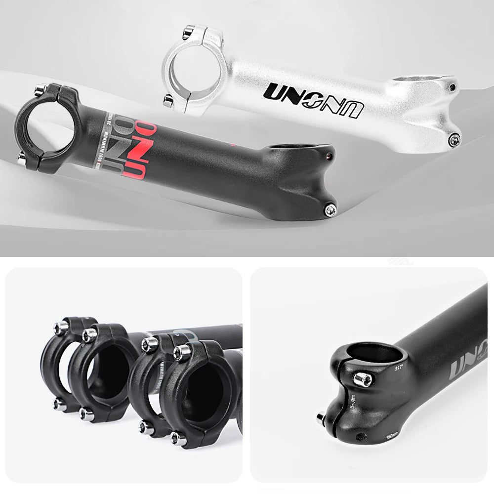 Kalloy UNO Stem 7/17 Long Bicycle Handlebar Stem 31.8mm Mtb Bike Table 140/150mm Road Power Steering Wheel Extension For Bicycl