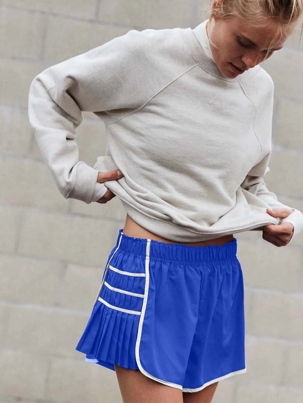 Women's loose breathable Sports shorts Casual Fitness Shorts Cycling Running Wearing Causal Thyin Anti-Walking Gym Yoga Pants