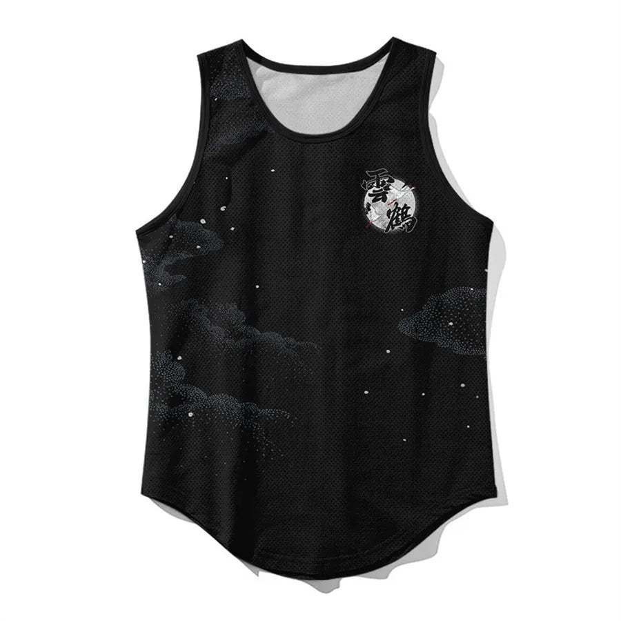 Anime Peak Costume Basketball Jersey Cosplay Uniform Vest Singlet Shirt Sleeveless Set Tank Tops