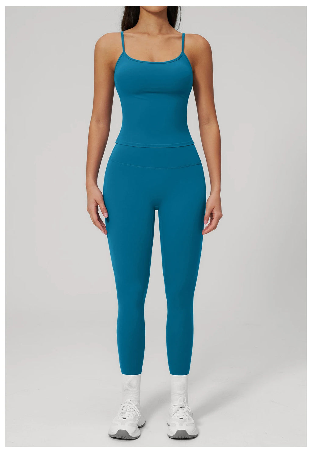 Yoga Set 2PCS Women Tracksuit Workout Outfits Sportswear Gym Clothing High Waist Leggings Fitness Bra Sports Suits Athletic Wear