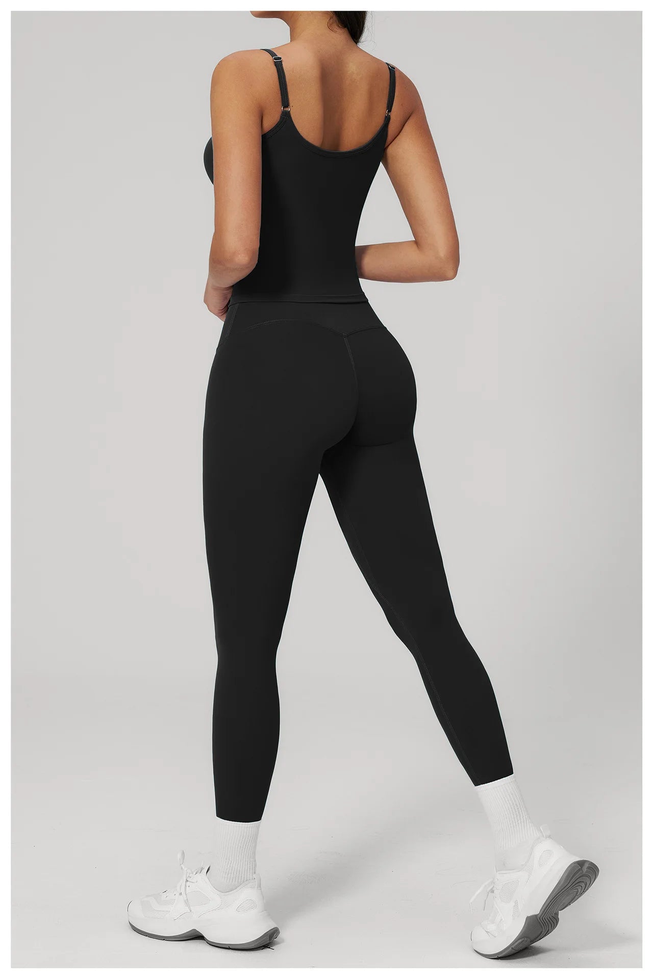 Yoga Set 2PCS Women Tracksuit Workout Outfits Sportswear Gym Clothing High Waist Leggings Fitness Bra Sports Suits Athletic Wear