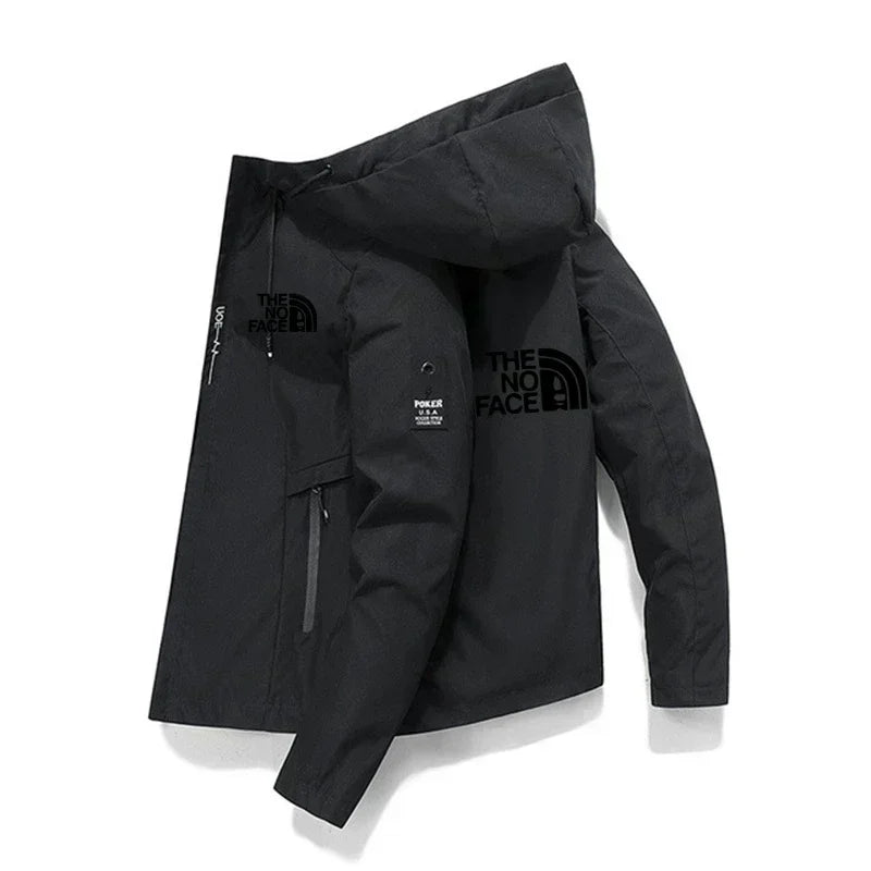 2026 Spring Autumn Men's Outdoor Street Trendy Men's Sport Coat - High Wind Jacket, Casual Zipper Coat, Quality Baseball Jacket,