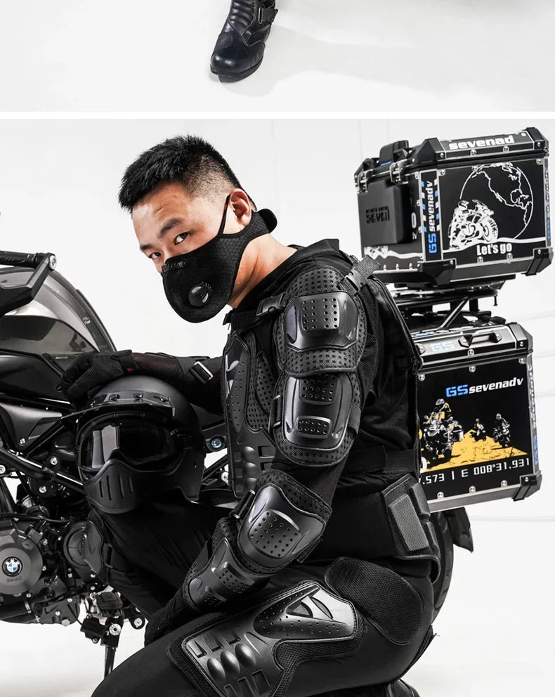 Sulaite Motorcycle Jacket Racing Riding Armor Protector ATV Motocross Body Protection Jackets Enduro Clothing Protective Gear