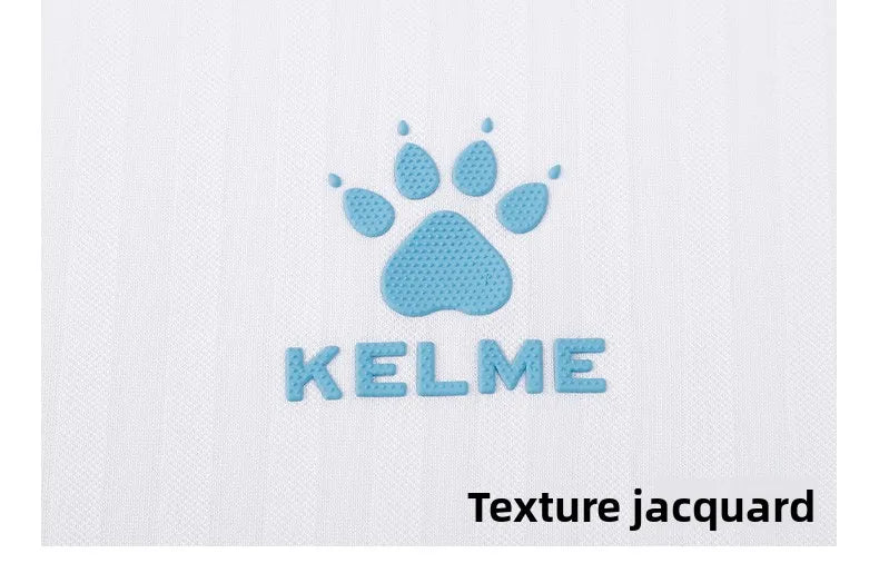 Kelme Men's Football Jersey Breathable Quick Drying Jersey Comprehensive Training Short Sleeved Top Customized Training Uniform