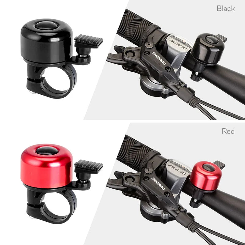 1/2/10pcs Bicycle Bell Aluminum Alloy Road MTB Bike Safety Warning Alarm Cycling Handlebar Bell Ring Horn Cycling Accessories