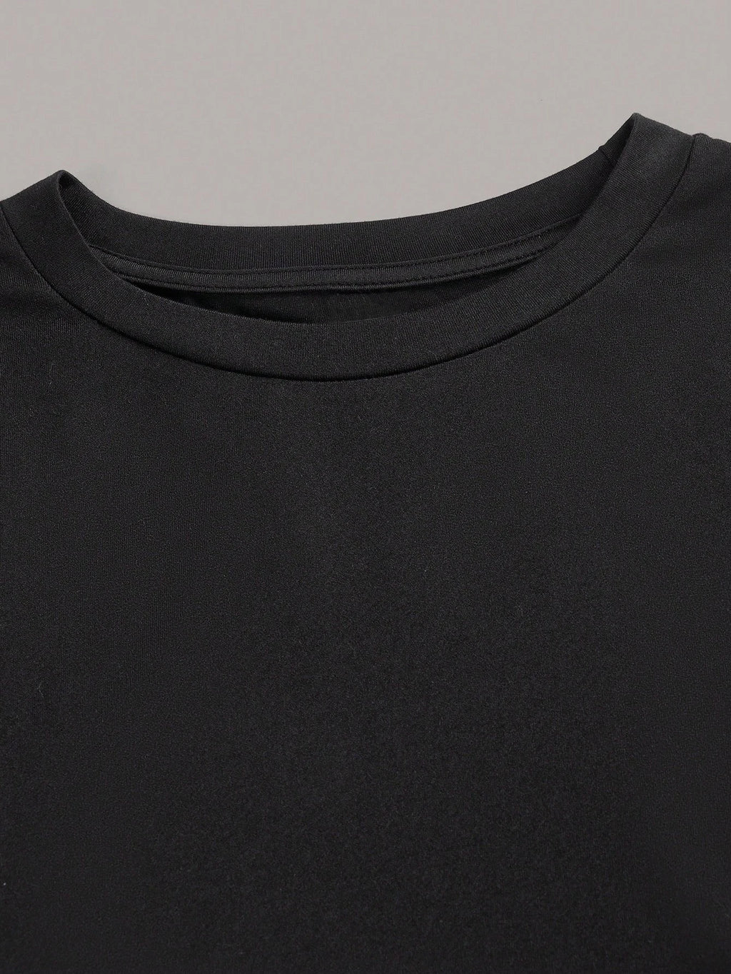 3 Pieces Solid color Woman T-shirt O-neck long Sleeve crop tops for women girls sexy street wear top tees