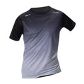 Simple Fashion Gradient Sports T Shirts For Men Summer Casual Short Sleeve 3D Printed Running T-shirts Loose Breathable Tees