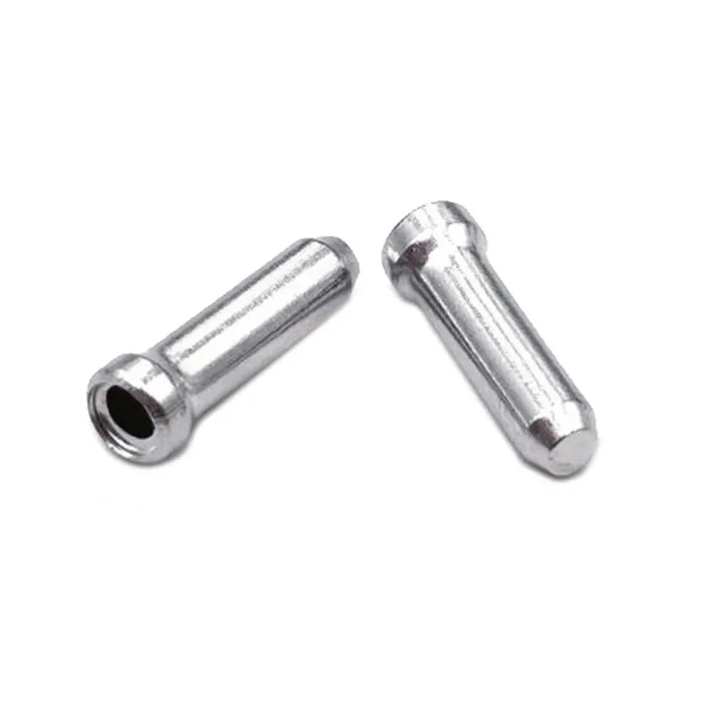 10-1000pcs Bike Cable End Fitting Aluminum Alloy Cable End Caps Bicycle Brake Derailleur Shifter Caps Crimps Tips Cycling Parts