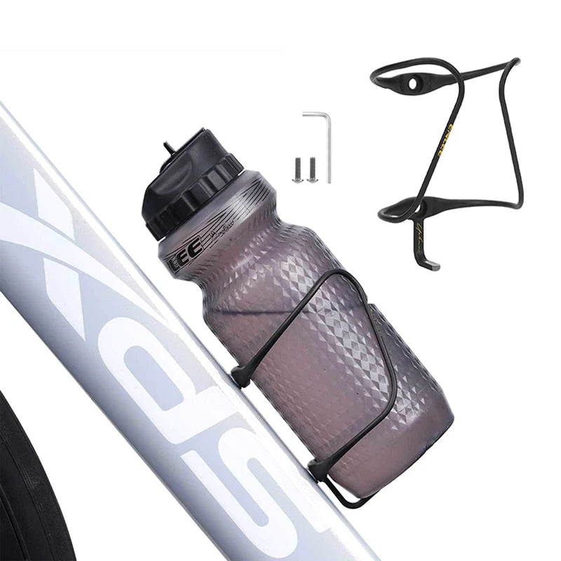 Carbon Fiber Bicycle Bottle Holder 9g Lightweight Road Bike Bottle Cage Universal MTB Outdoor Cycling Bottle Bracket Accessories