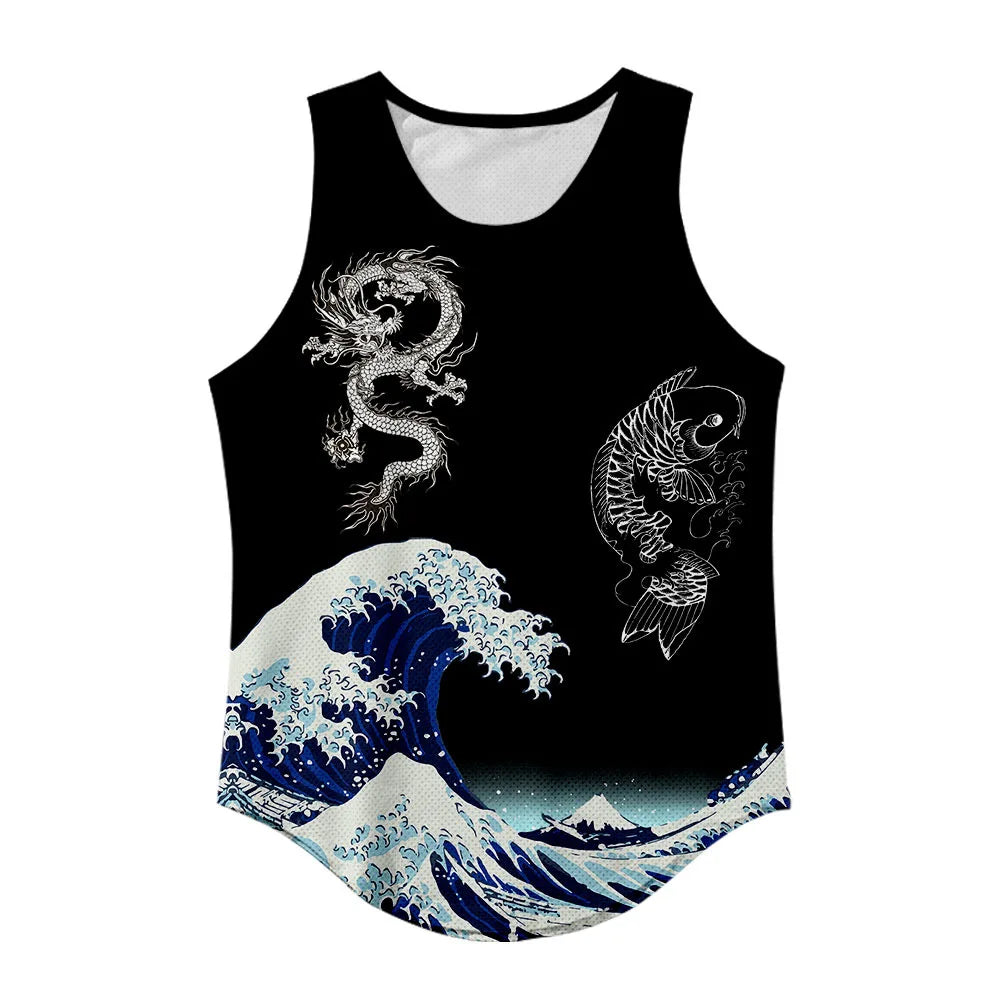 Anime Peak Costume Basketball Jersey Cosplay Uniform Vest Singlet Shirt Sleeveless Set Tank Tops