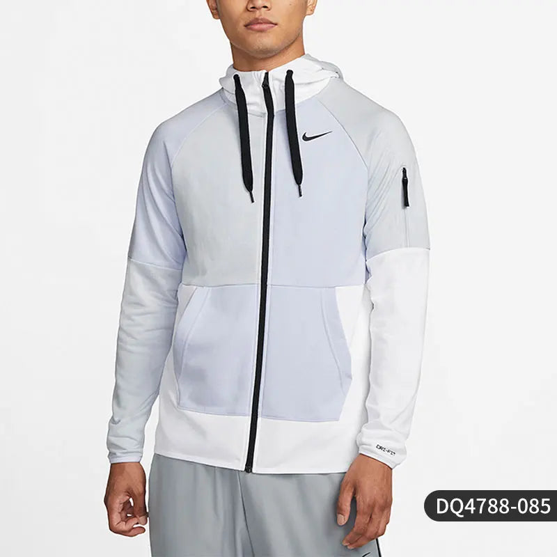 Nike genuine Autumn New Hooded Zipper Men's Sports Jacket DQ4788-085
