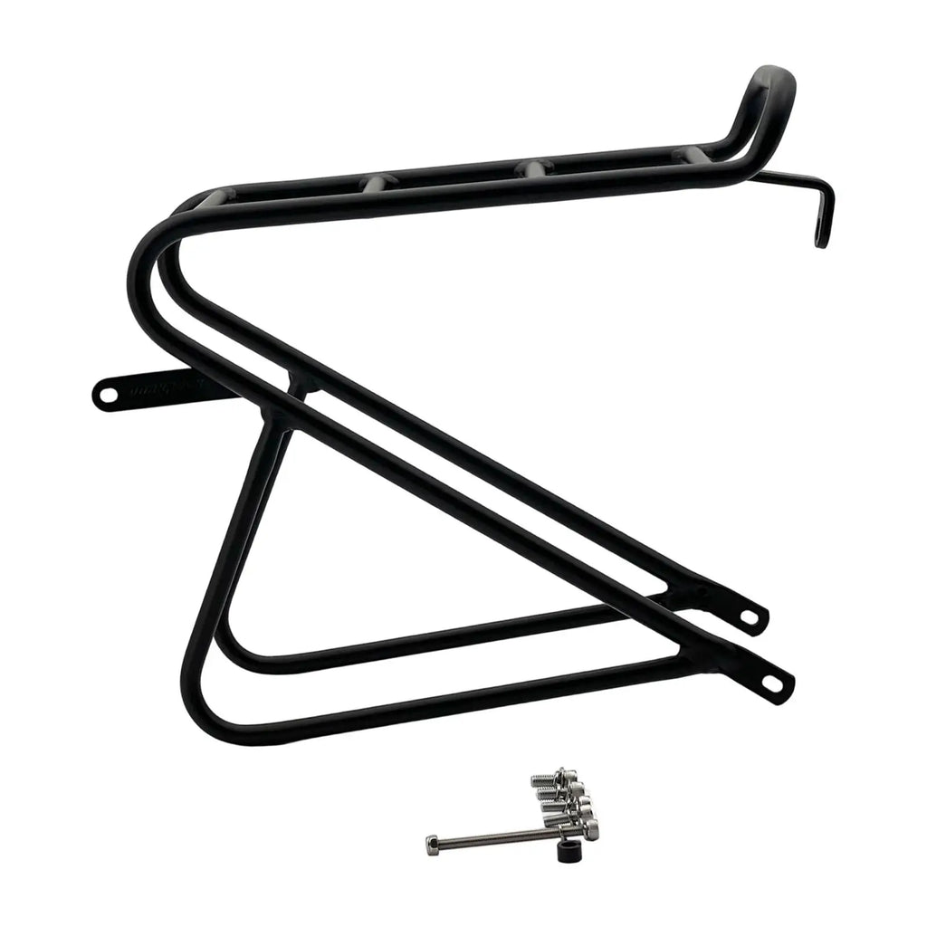 Bike Front Cargo Carrier Sturdy Aluminum Alloy Easy Install Practical Storage Support for Gravel Touring Cycling Equipment