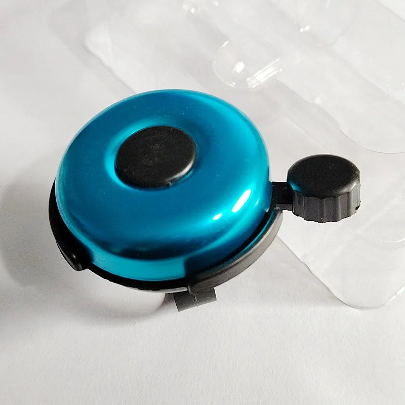 1pc Bicycle Bell Mountain Bike Rotating Horn Safe Riding Aluminum Alloy Handlebar Metal Ring Riding Accessories