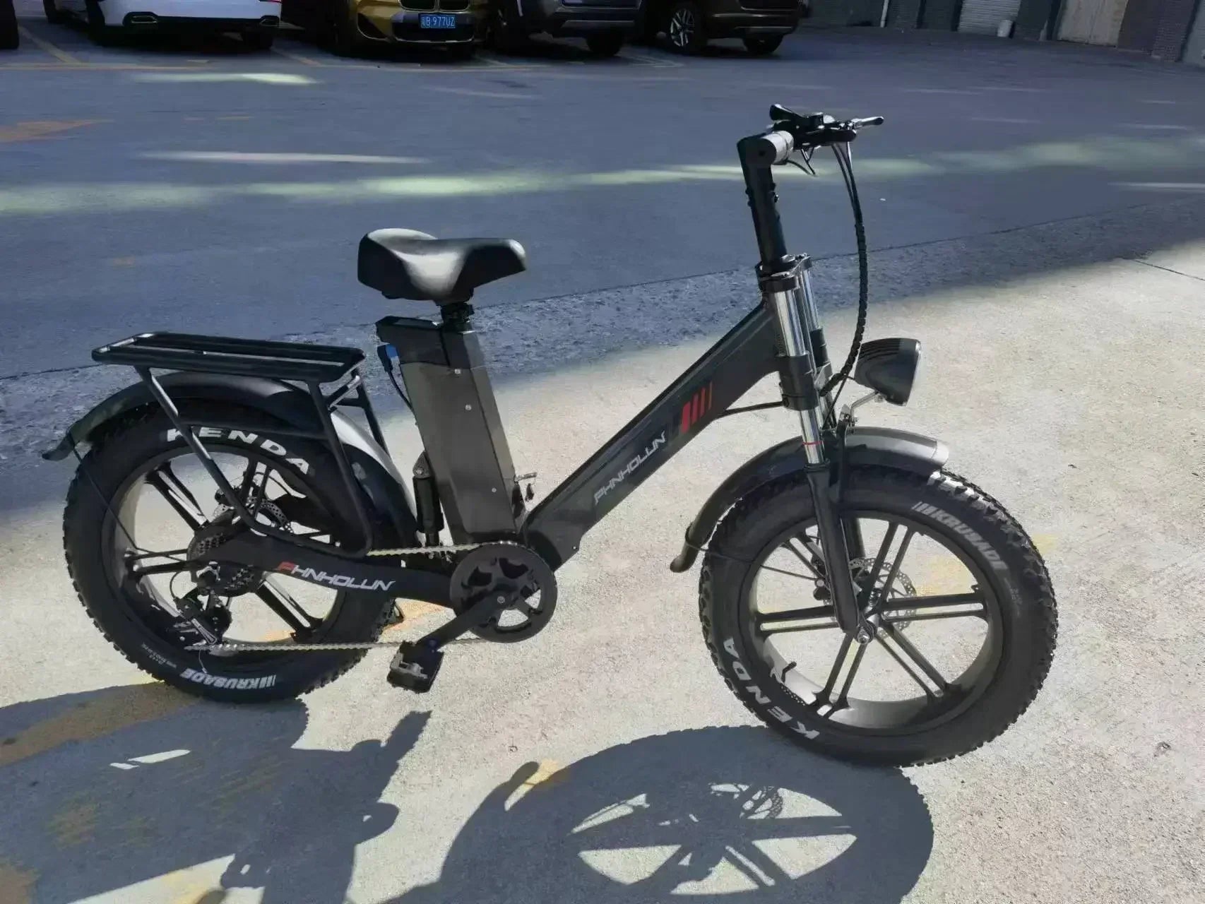 2025 New Electric City and Commuter Bikes, 1000W, 48V, 17AH, 20*4.0 Fat Snow, Off-Road Tires, Beach, Snow Electric Bikes