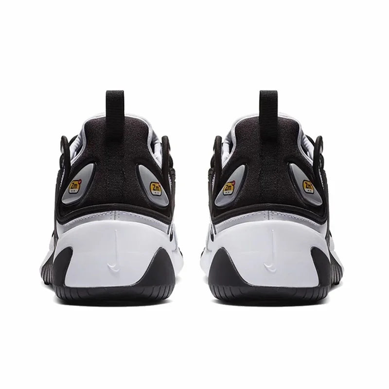 Nike Zoom 2K Air Speed Foam Non-Slip Breathable Mid-Top Air Cushion Casual City Commuting Running Shoes Women's Black and White Panda Ao0354-100