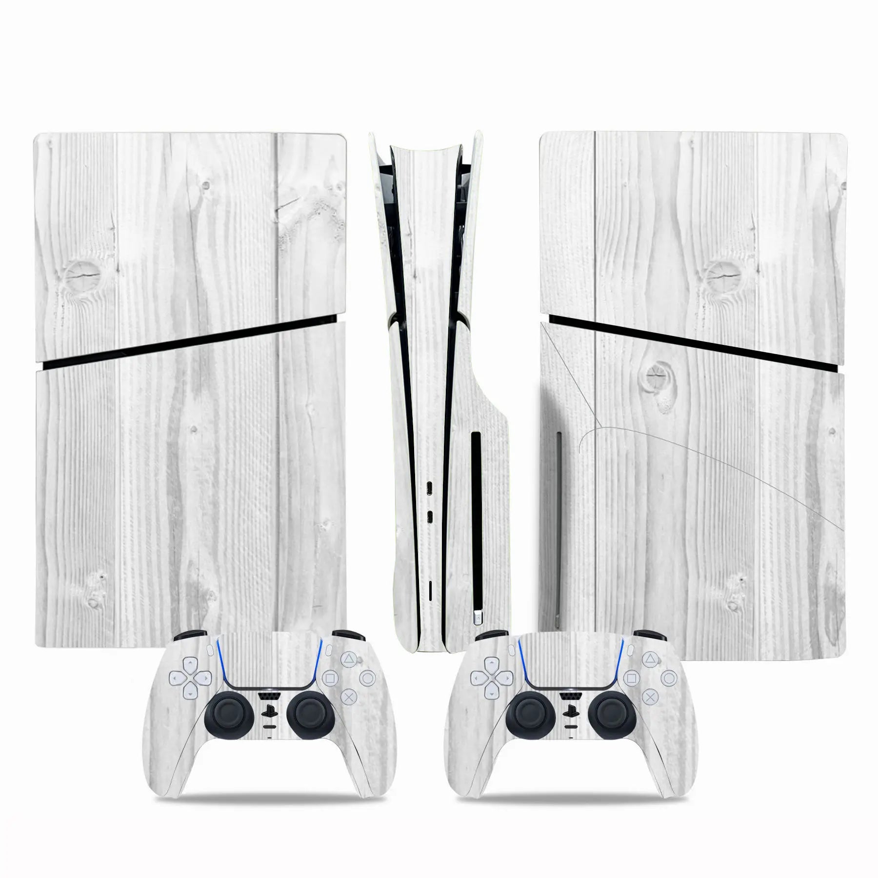Decal Sticker for PS5 Slim Disc Skin Wrap for PS5 Slim Disc Full Protective Cover Console Skin for PS5 Slim
