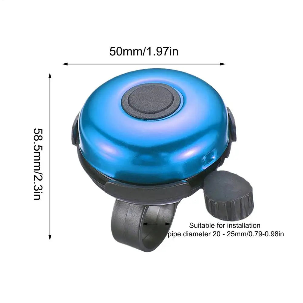 Universal Bicycle Bell Alloy Cycling Ring Horn Bike Handlebar Outdoor Riding Safety 100dB Loud Scooter Accessories Classic
