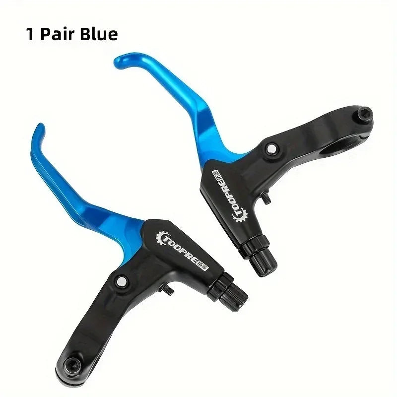 1 Pair Bike Brake Lever High Quality Ultralight Aluminum Alloy Bicycle BMX Brake Handle MTB Mountain Cycling Brake Levers V/Disc