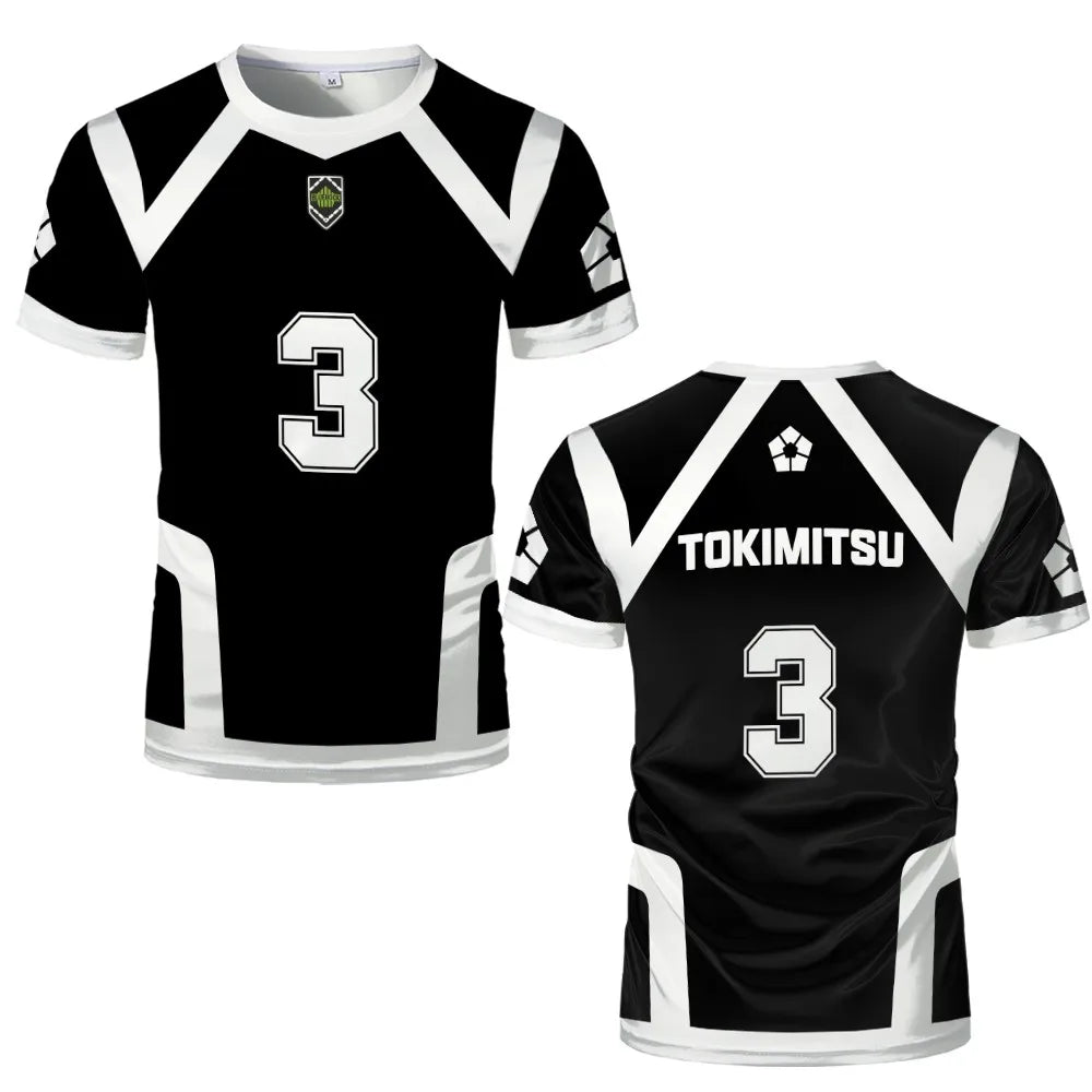 Japanese Anime Blue Lock Season 2 New Isagi Football Jersey T-shirts Cosplay Hyoma Chigiri Meguru Bachira Tees Children Clothes