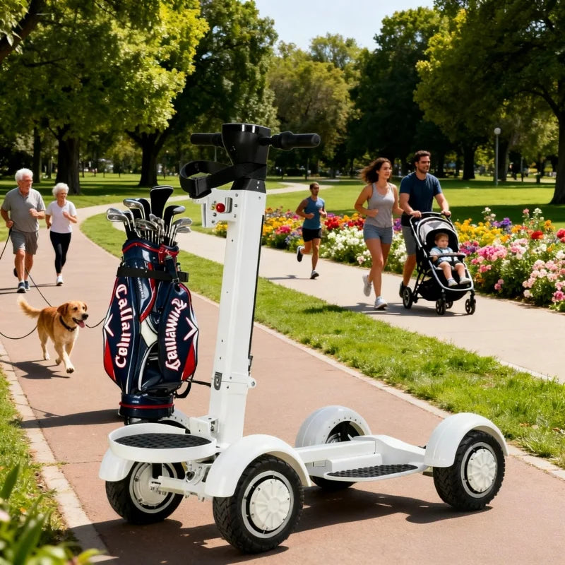 Powerful Dual Motor E-Scooter, 40KM/H & Long Range