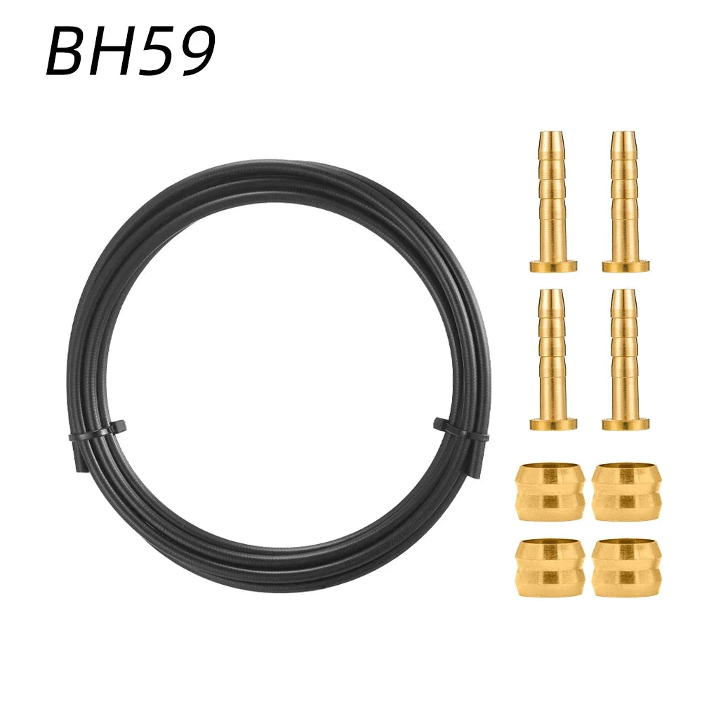 2.5meters Mountain Bike Hydraulic Disc Brake Oil Tube Pipe Housing 5mm Bicycle Brake Cable Hose,For Sram\SHIMANO|Magura