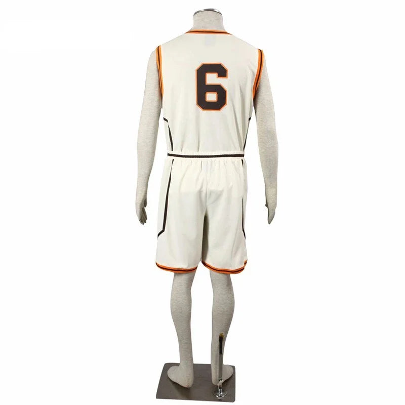 Kuroko no Basuke SHUTOKU No. 6 10 Midorima Shintaro Basketball Cosplay Costume Jersey Costume Sports Uniform