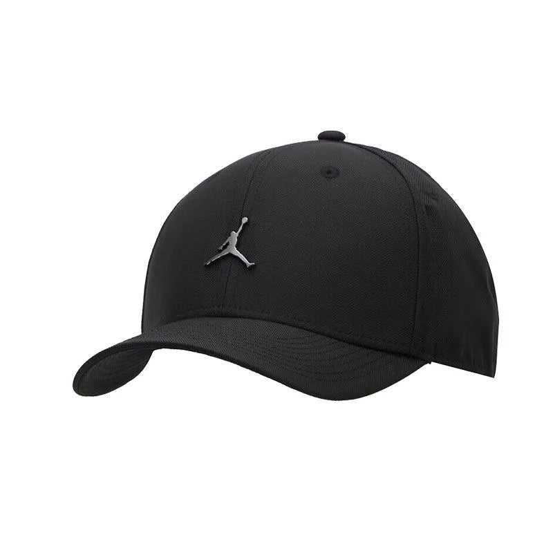 Jordan Brand Design Nylon Baseball Cap, Unisex Couple Style, Black Hm5750-010