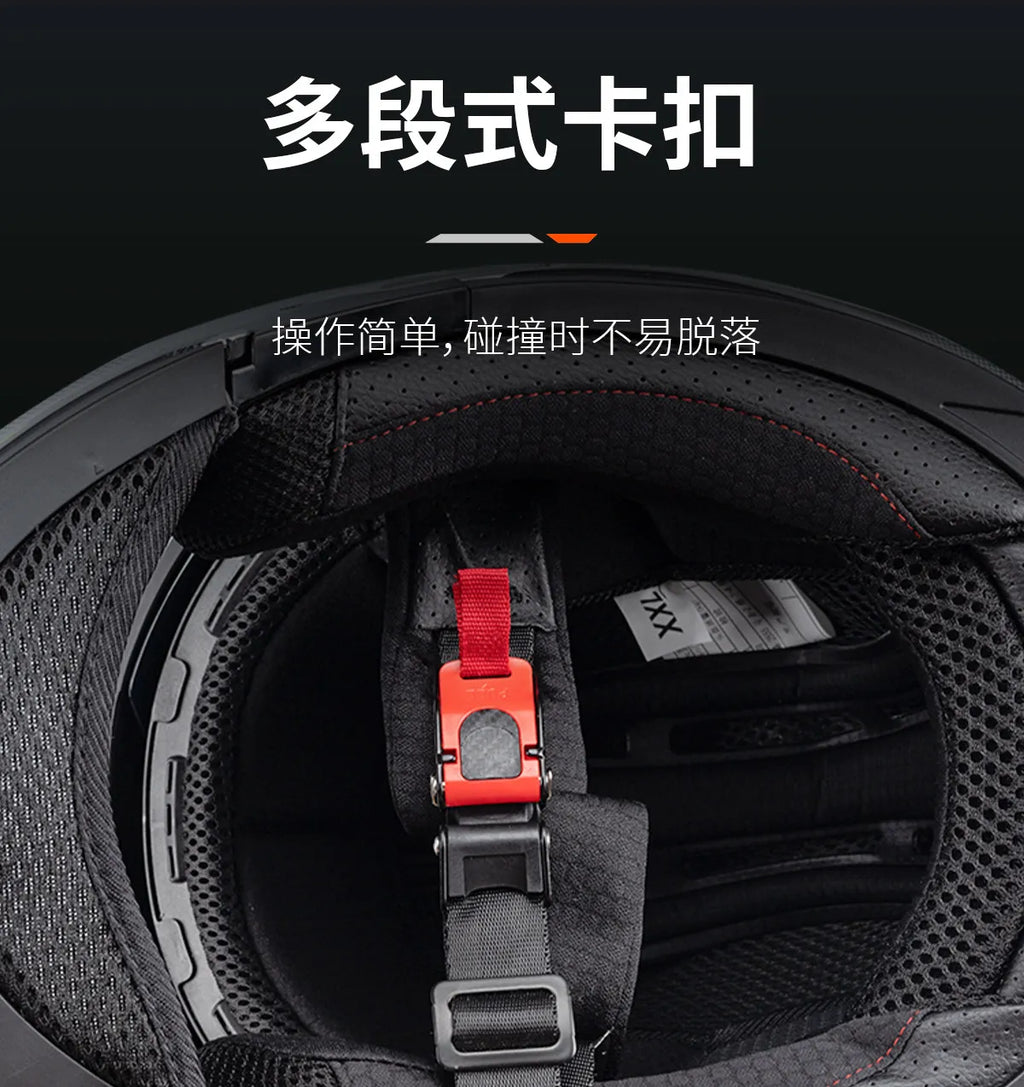 Motorcycle Helmet Men's and Women's Flip Face Helmet Double Mirror Semi Full Coverage Motorcycle Personality Capacetes De Moto